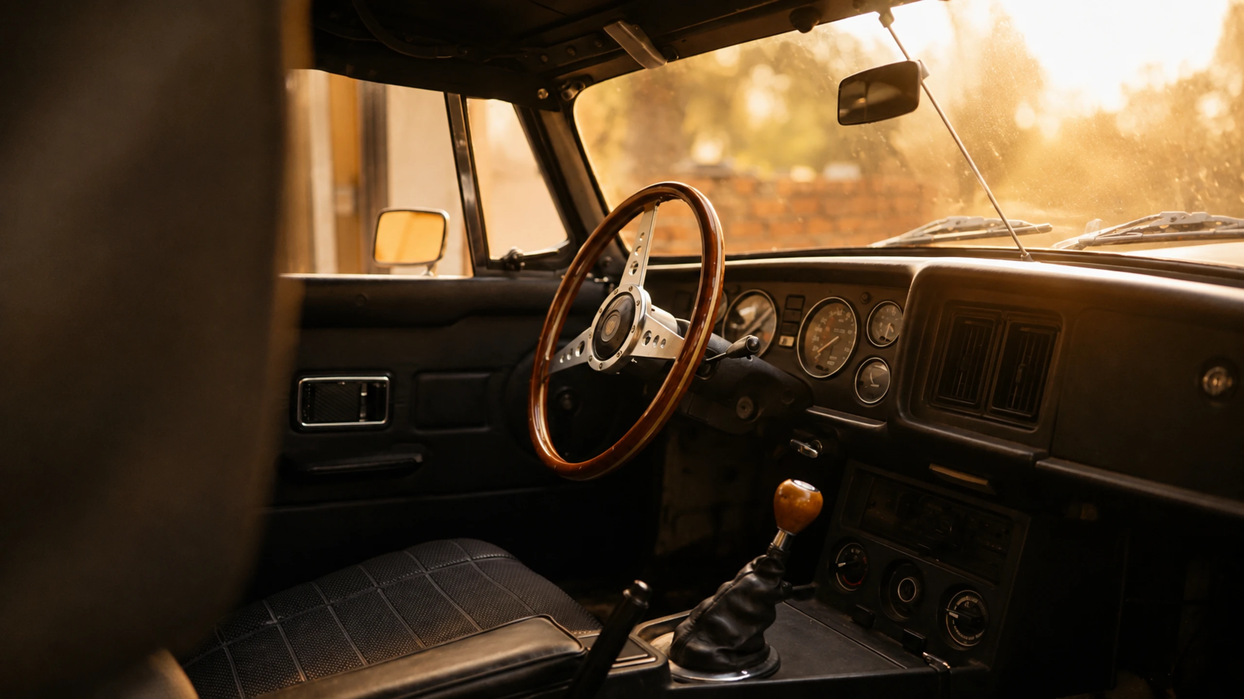 Classic MG at golden hour — final select 02 — photograph by QDowne